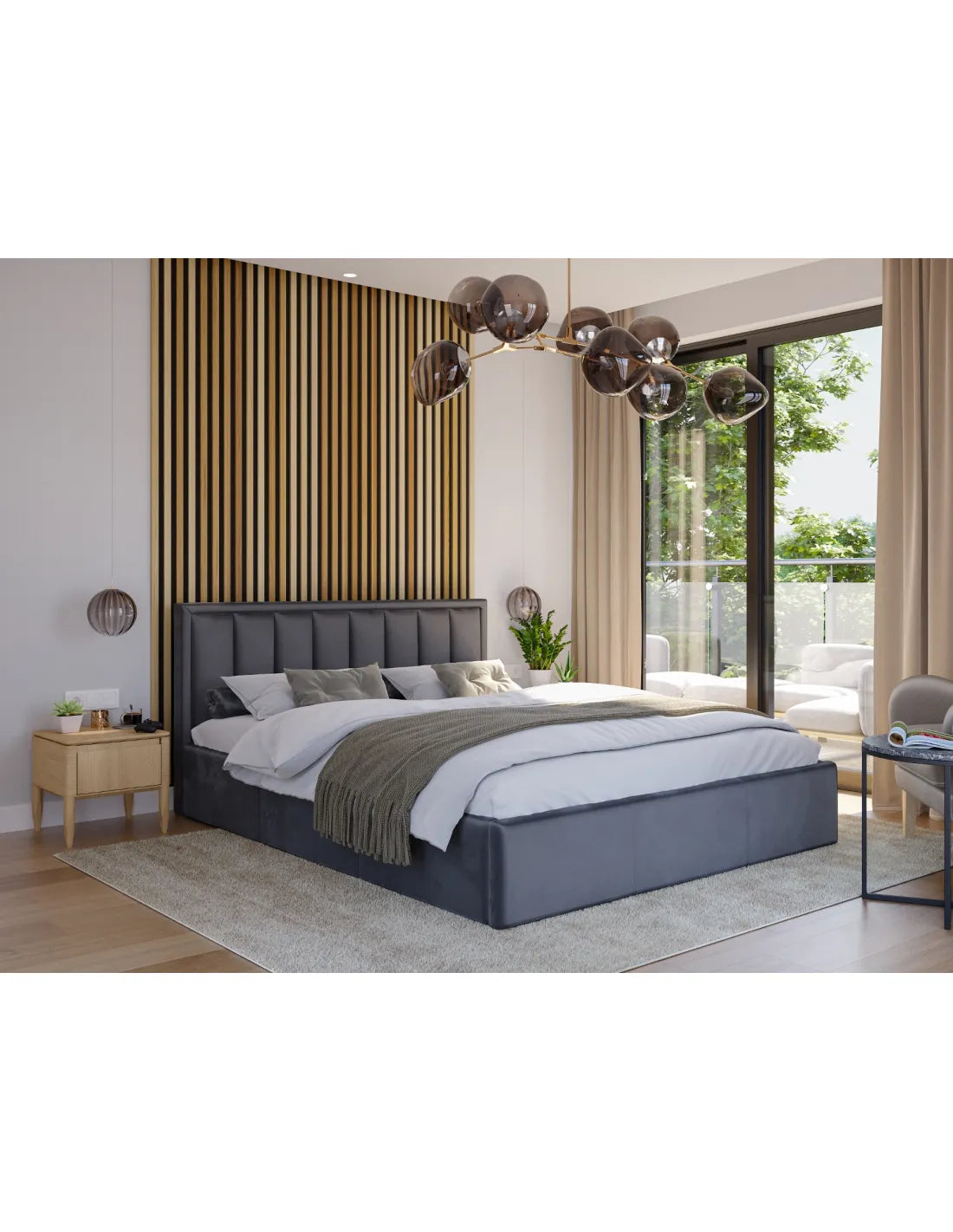 Moderni ir funkcionali lova Moon – 2
